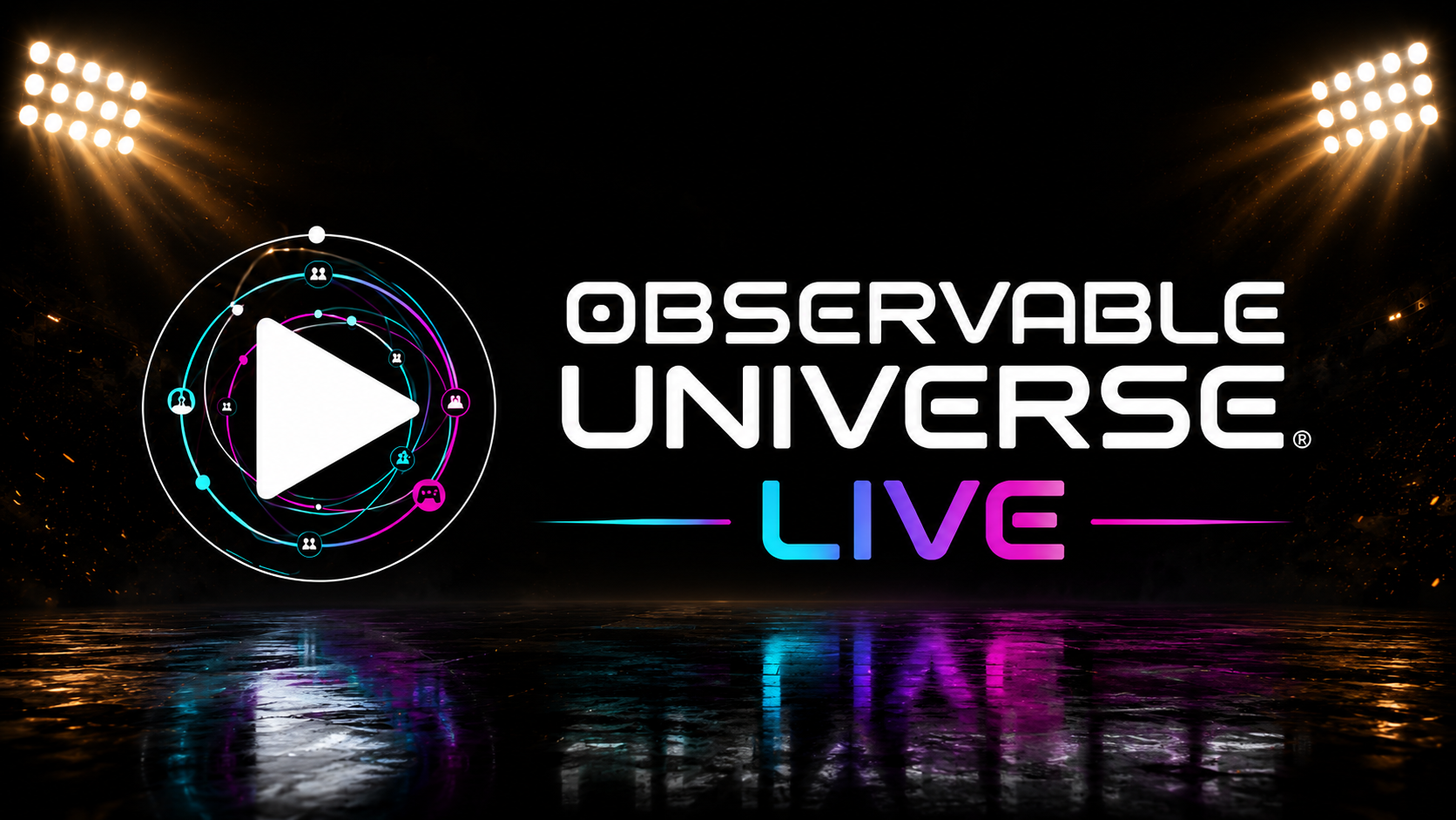 Observable Universe Live brand mark